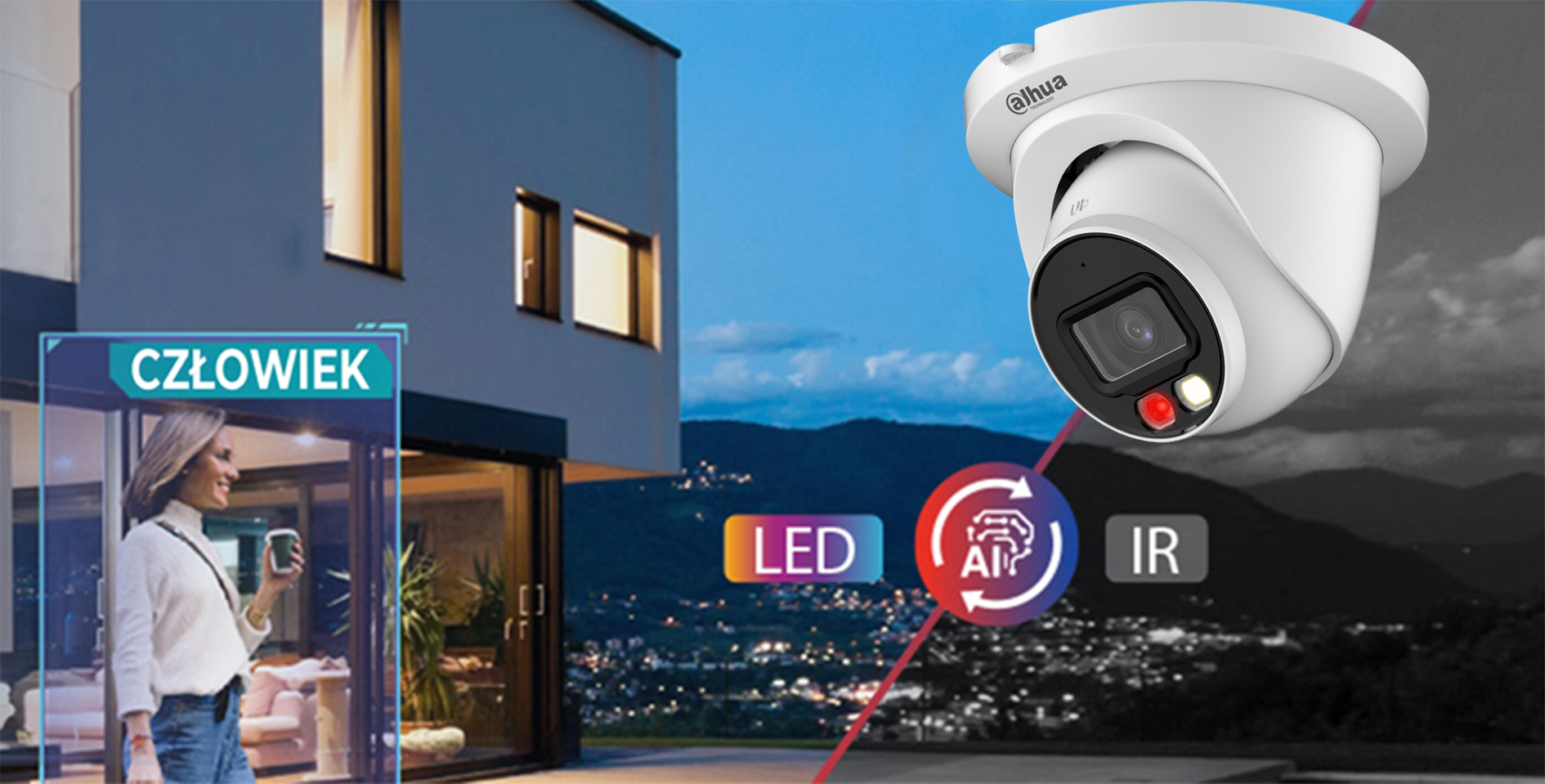 Tryb Nocny w kamerach Dual Light